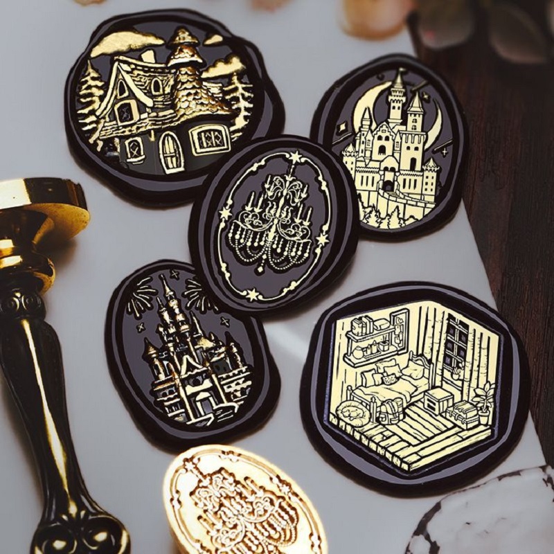 Wax Seal Stamp Vintage Hallowe - Wax Seal Stamp Set 评论和价格