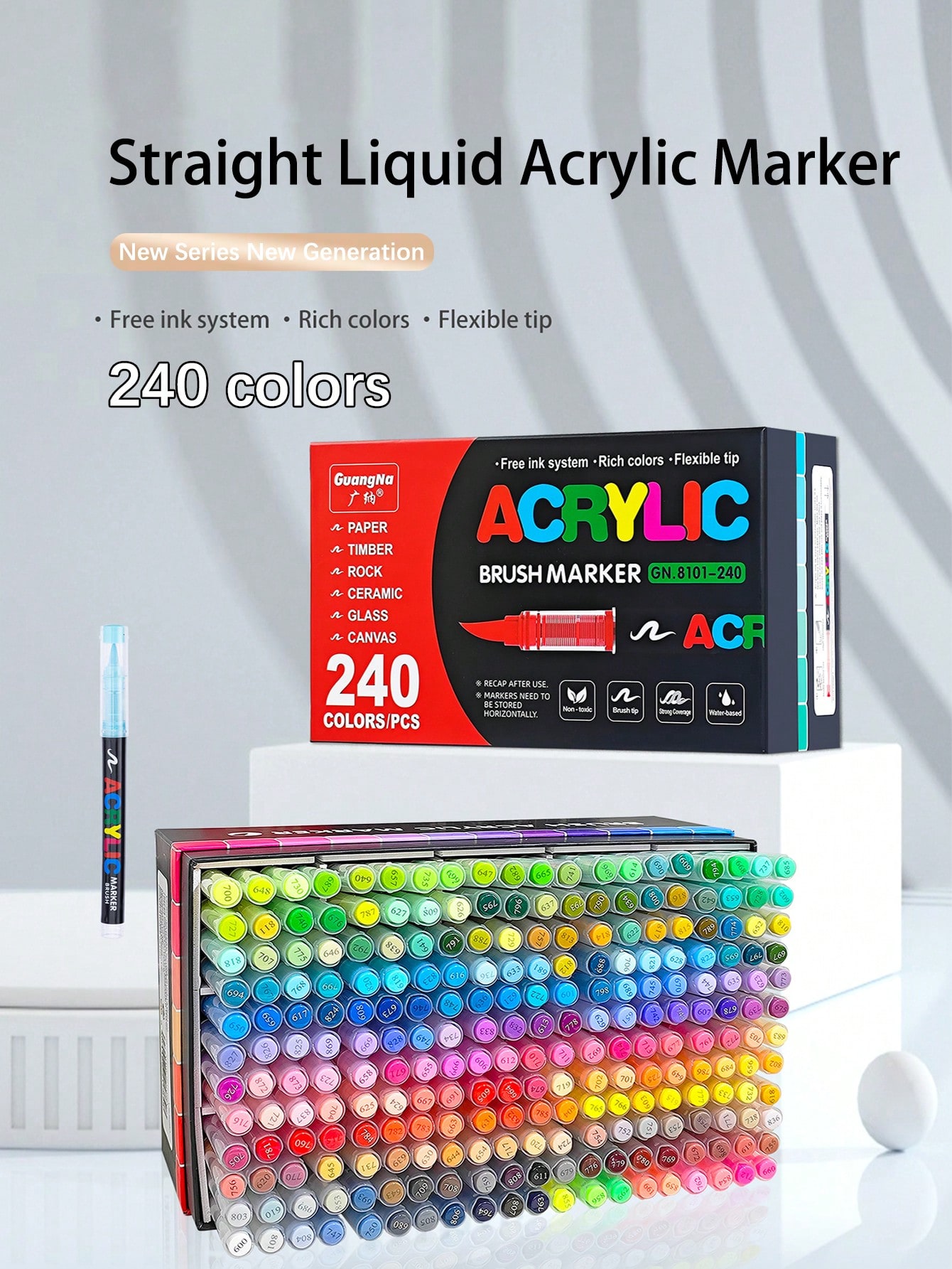 12-120 Colors Acrylic Paint Pe - Copic Marker Classic 评论和价格