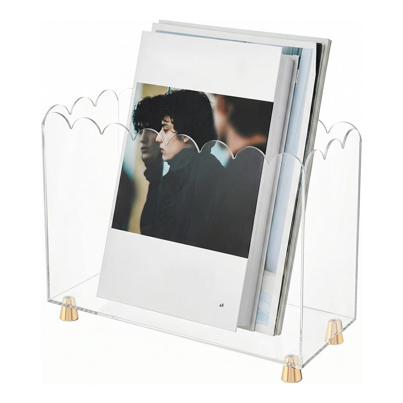 ABKO-Acrylic Magazine Holder F - Magazine Holder Rack 评论和价格