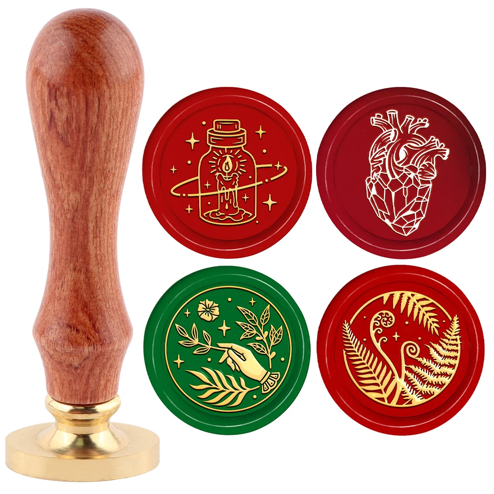Wax Seal Stamp Set, 1 Removabl - Wax Seal Stamp Set 评论和价格