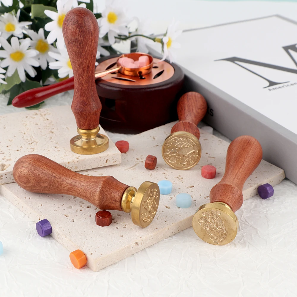 Wax Seal Stamp Set, 1 Removabl - Wax Seal Stamp Set 评论和价格
